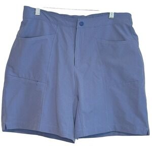 LL Bean Cycling Shorts‎ Womens Blue Padded Liner Activewear Bikecore Utility M